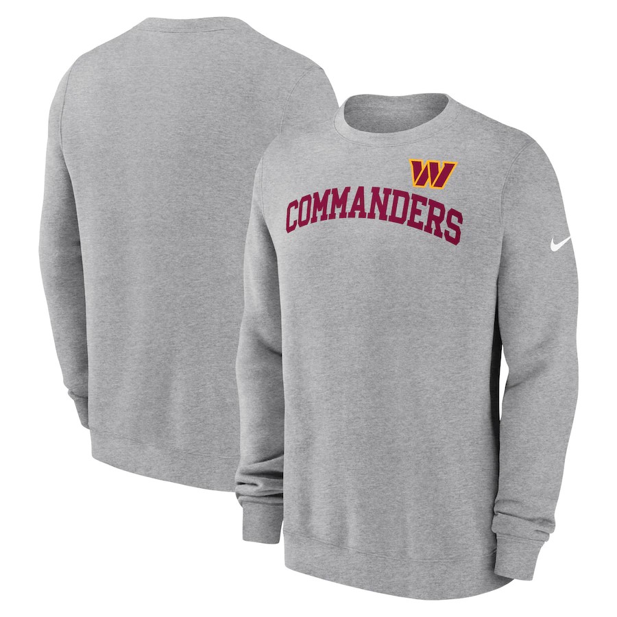 Men Washington Commanders grey style 322 NFL 2024 hoodie->washington commanders->NFL Jersey